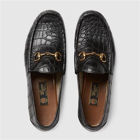 gucci mens shoes loafers|gucci loafers men monogram.